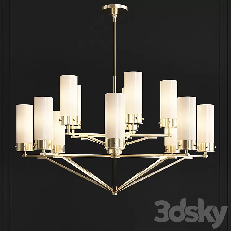 Marais Large TOB 5303BZ / HAB-CG Visual Comfort 3D Model Marais Large TOB 5303BZ / HAB-CG Visual Comfort 3D Model