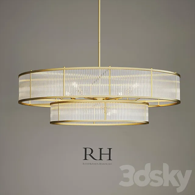 MARAIS ROUND CHANDELIER 3DModel MARAIS ROUND CHANDELIER 3DModel