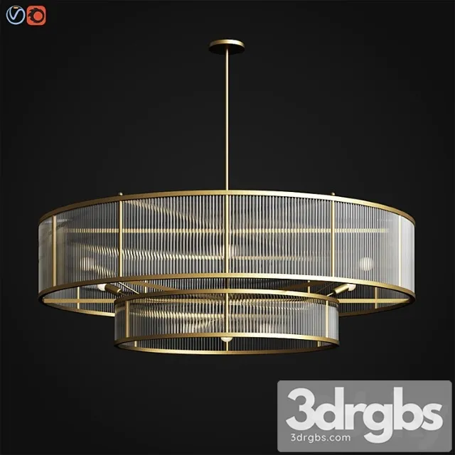 Marais round chandelier 72 restoration hardware 3D Model Download Marais round chandelier 72 restoration hardware 3D Model Download