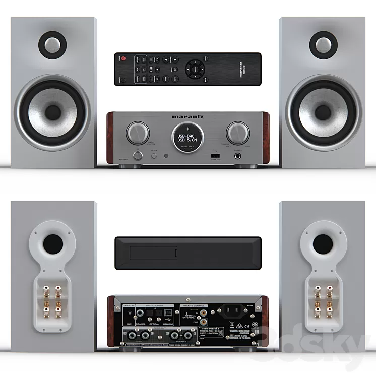 Marantz HD-DAC1 3D Model