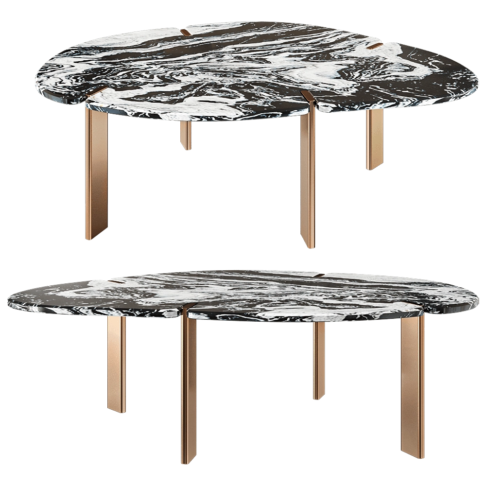 Marble Balloon – Coffee table Halys 3D Model