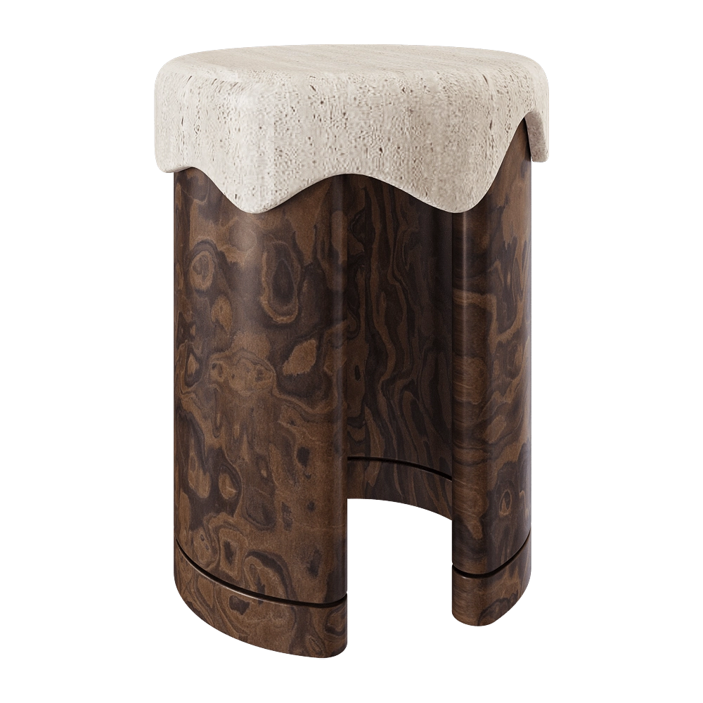 Marble Balloon – Side table Melt 3D Model