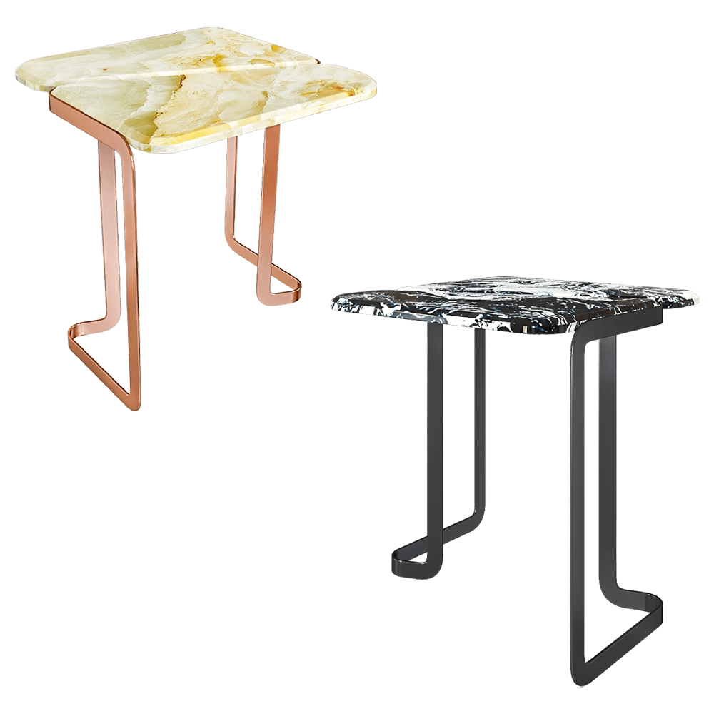 Marble Balloon – Side table Tigris 3D Model