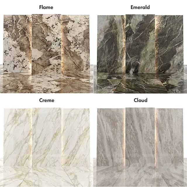 Marble Collection 2 3D Model Marble Collection 2 3D Model