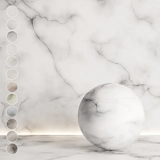Marble of different shades №10 3D Model