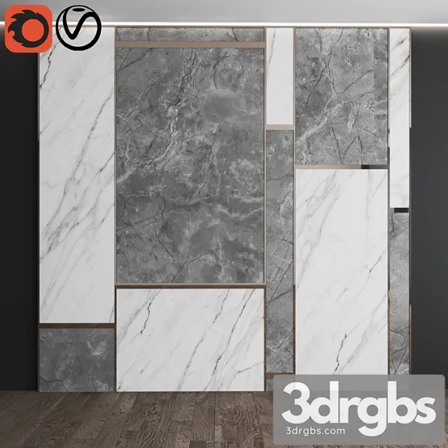 Marble panel 5 3D Model Download