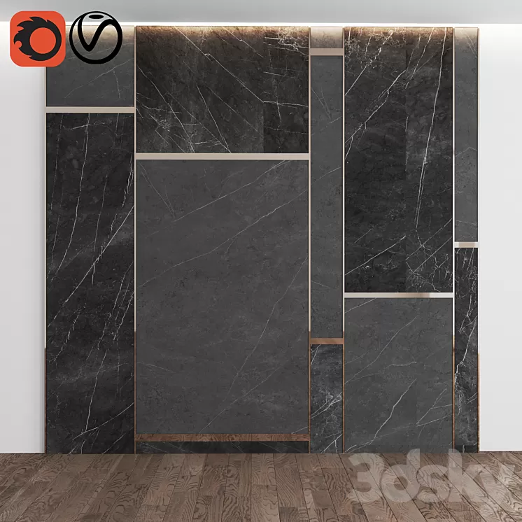 marble panel 6 3D Model