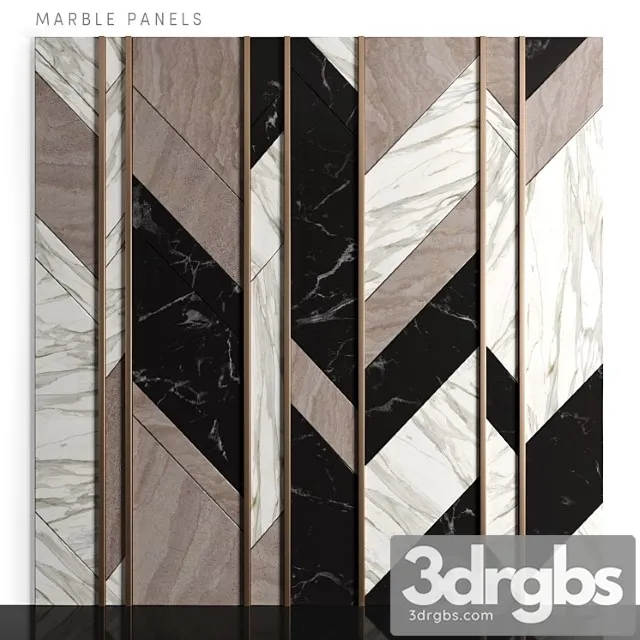 Marble Panels 3D Model Download