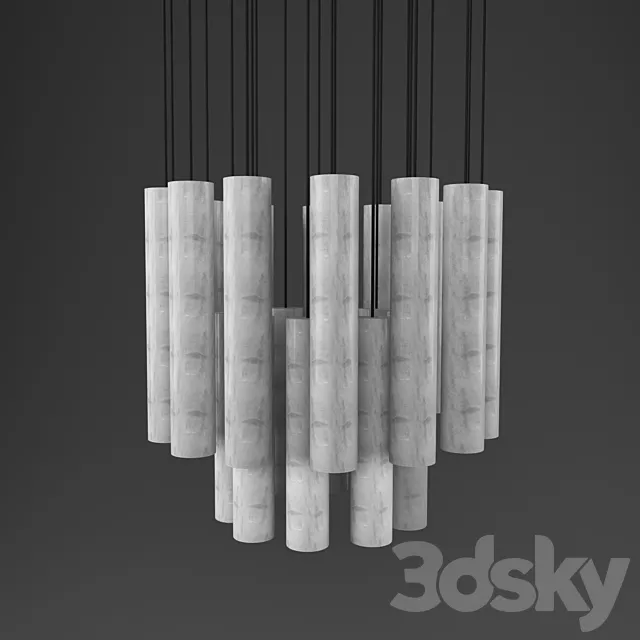 Marble pendant lamp 3DModel Marble pendant lamp 3DModel