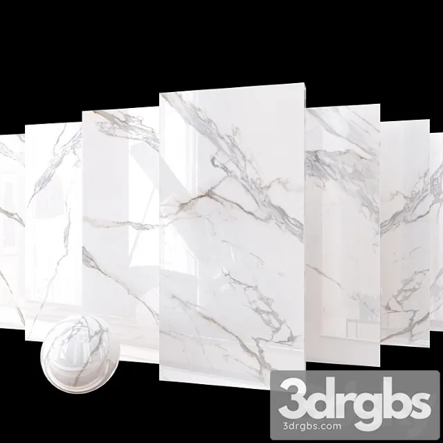 Marble set museum kritios set 1 3D Model Download