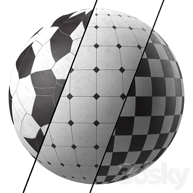 Marble Tile Materials 11- Marble Mixed by Stone 3 patterns Tile – Pbr 4k Seamless 3D Model Marble Tile Materials 11- Marble Mixed by Stone 3 patterns Tile – Pbr 4k Seamless 3D Model