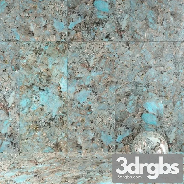 Marble Tiles Amazzonite 3D Model Download