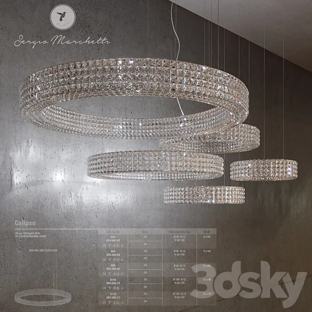 Marchetti Calipso 3D Model Marchetti Calipso 3D Model