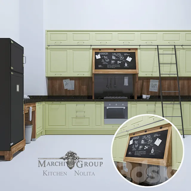 Marchi Group Cucine NOLITA 3D Model