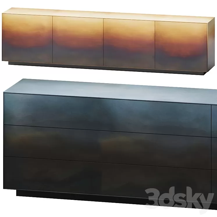 MAREA SIDEBOARD De Castelli 3D Model MAREA SIDEBOARD De Castelli 3D Model