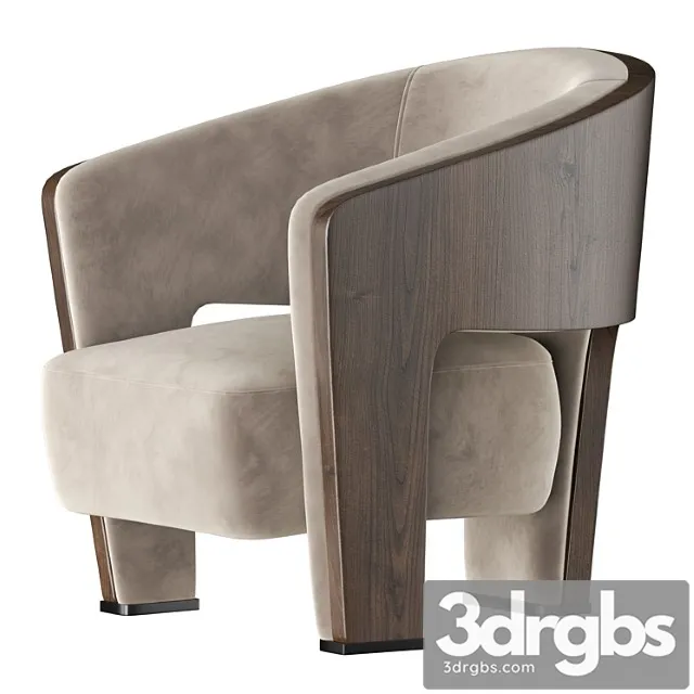 Marelli Chloe Armchair 3D Model Download Marelli Chloe Armchair 3D Model Download