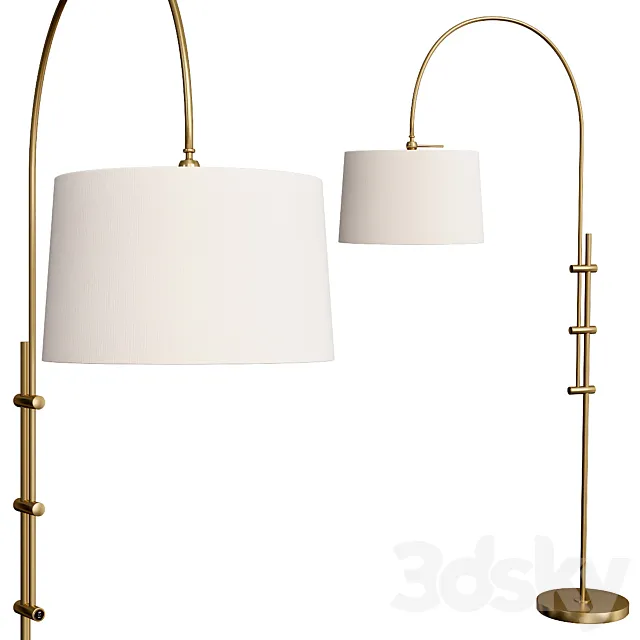 Maren arc floor lamp 3DModel Maren arc floor lamp 3DModel