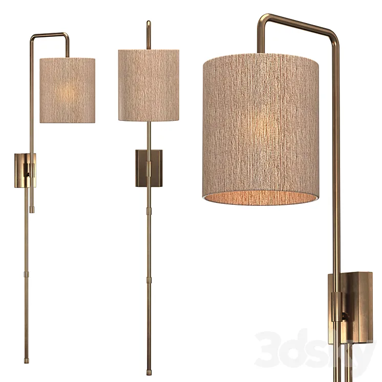 MAREN SWING-ARM SCONCE 3D Model Free Download