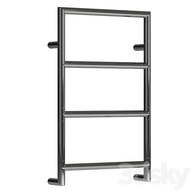 Margaroli Sereno 5-582 Heated Towel Rail 3D Model Margaroli Sereno 5-582 Heated Towel Rail 3D Model
