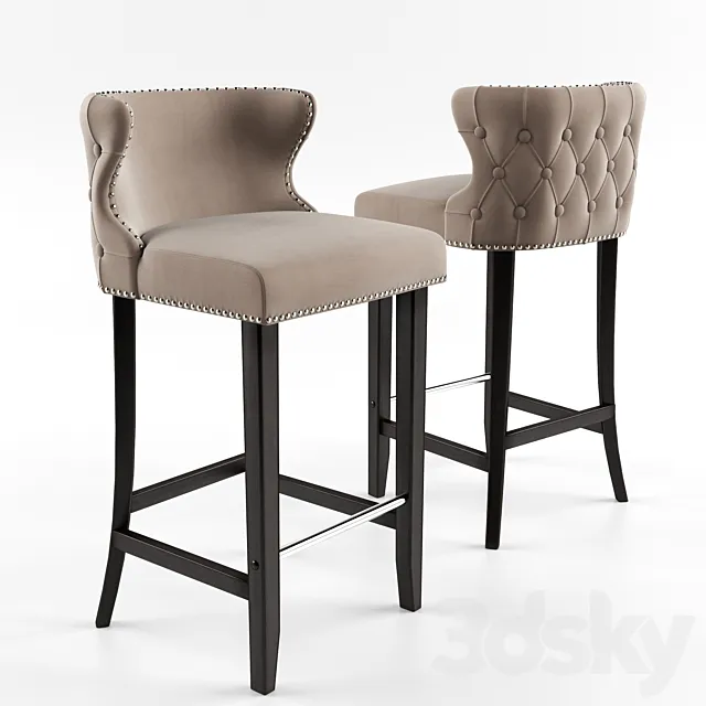 Margonia Bar stool 3DModel Margonia Bar stool 3DModel
