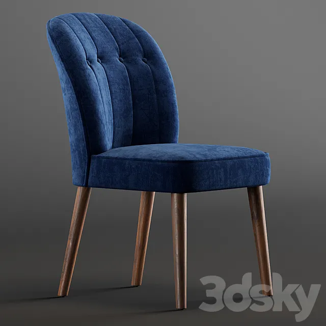 Margot Dining Chairs 3D Model Margot Dining Chairs 3D Model