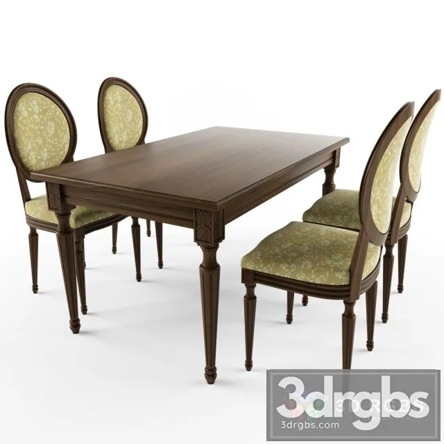 Maria Rosa Table 3D Model Download