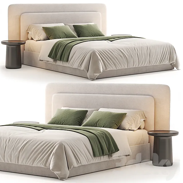 Marian bed by highwall 3D Model Marian bed by highwall 3D Model