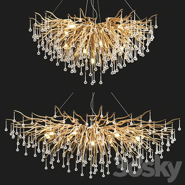 Marian Chandelier Collection 3D Model