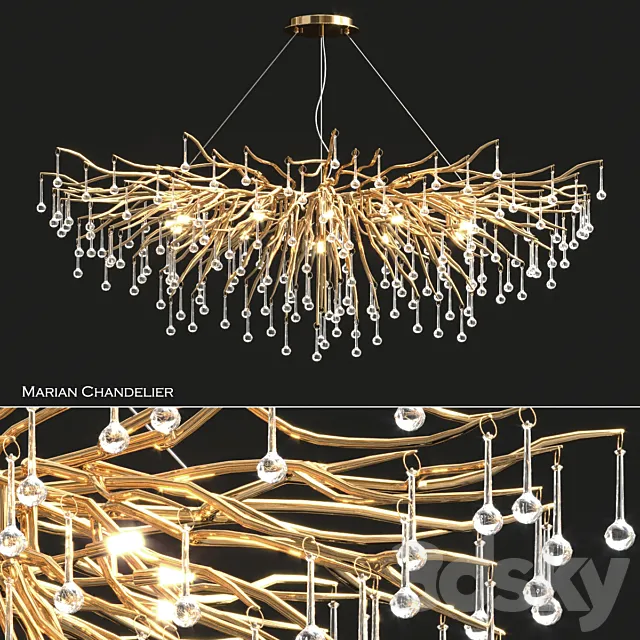 Marian Lampatron Chandelier 3DModel