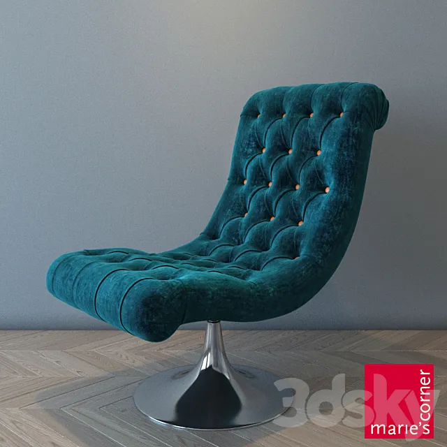 Marie’s Corner BRAZIL armchair 3D Model