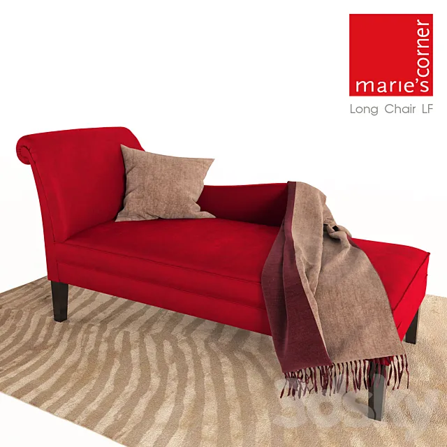 Maries Corner – Long Chair LF 3DModel