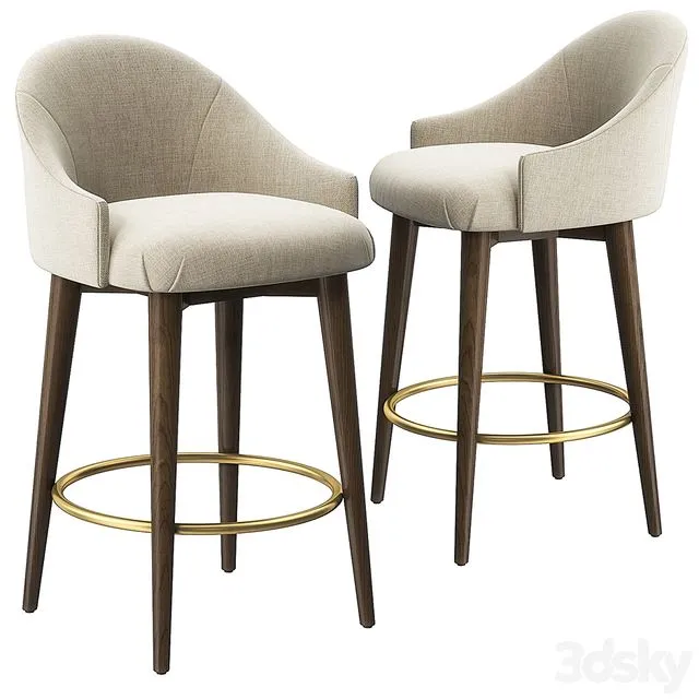 Marilyn barstool 3D Model Marilyn barstool 3D Model