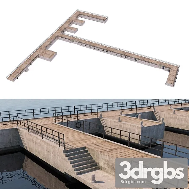 Marina 3D Model Download