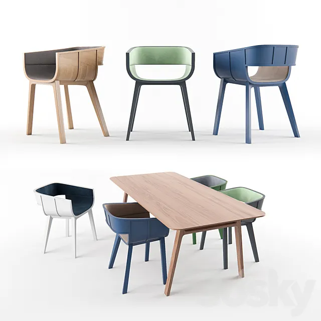 Maritime by Benjamin Hubert 3D Model Maritime by Benjamin Hubert 3D Model