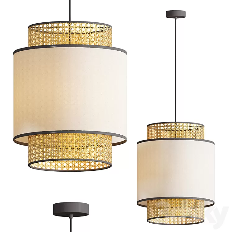 Marko Suspended light 3D Model Free Download