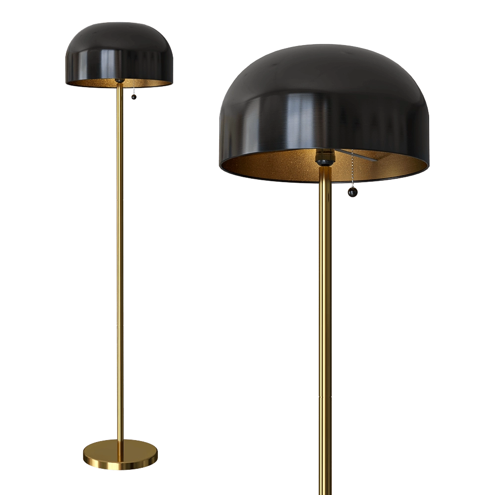 Markslojd – Floor lamp Blanca Black 3D Model Markslojd – Floor lamp Blanca Black 3D Model