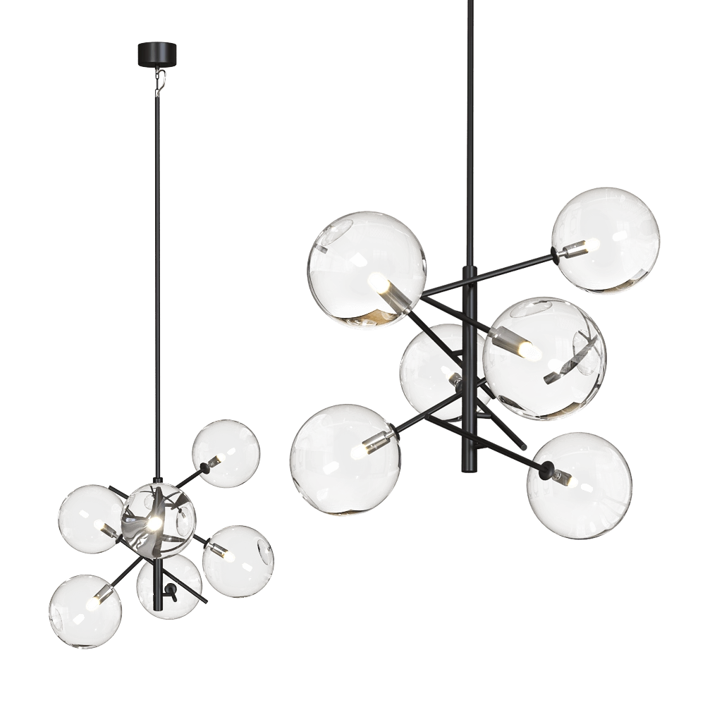 Markslojd – Pendant lamp Andrew 6L 3D Model