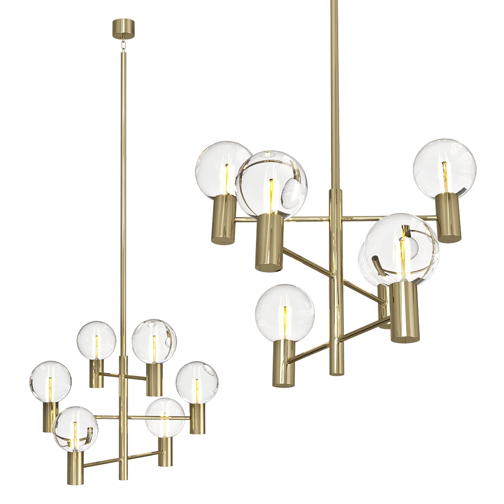 Markslojd – Pendant lamp CAPITAL 6L 3D Model