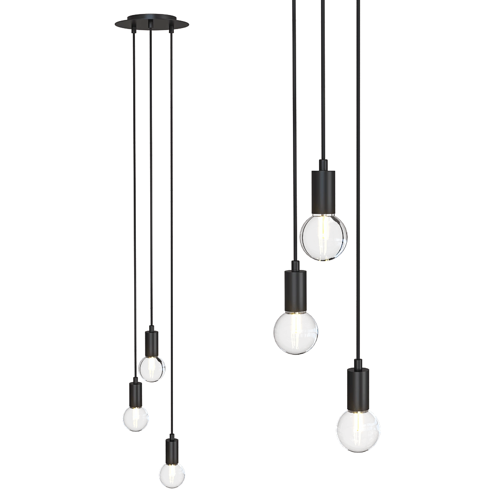 Markslojd – Pendant lamp Sky 3L 3D Model