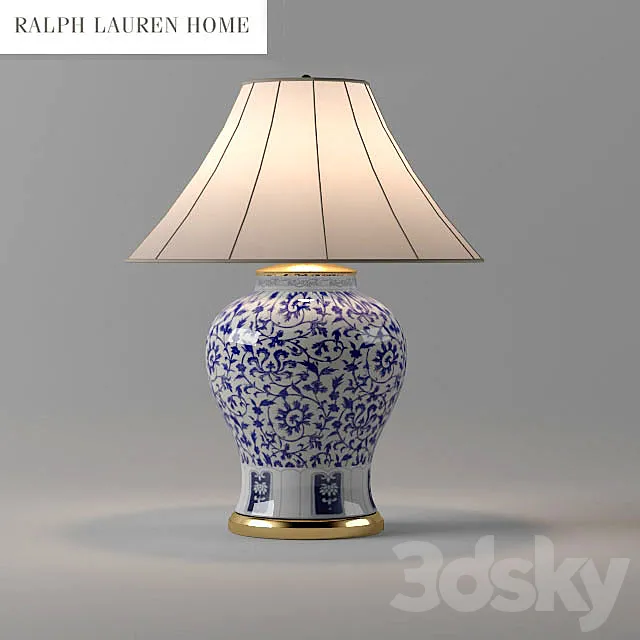 Marlena table lamp-large 3DModel