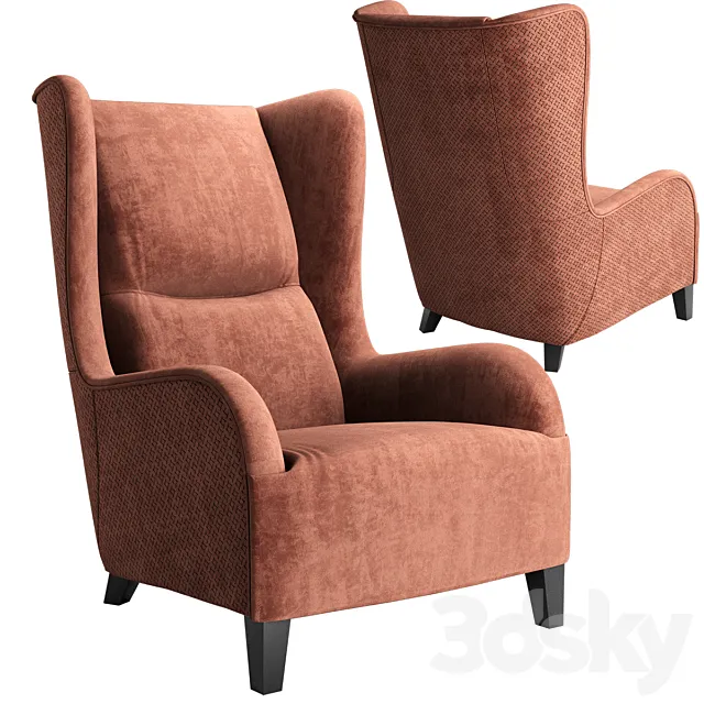 Marlene m armchair 3D Model