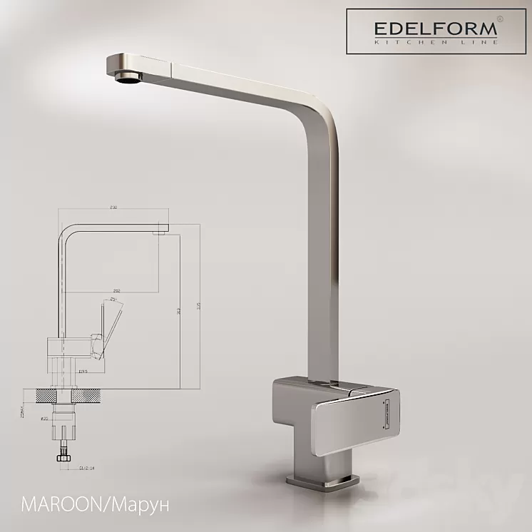 Maroon \/ Maroon 3D Model