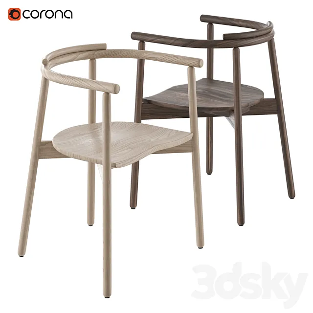 MARS Branca Lisboa | Chair 3D Model MARS Branca Lisboa | Chair 3D Model