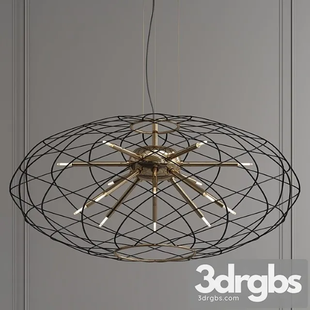 Mars Pendant light 1 3D Model Download Mars Pendant light 1 3D Model Download