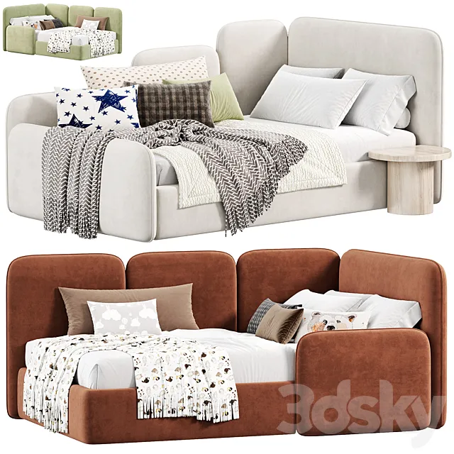 Marsala CHILDRENS BED by Wheelhousedesign 3D Model Marsala CHILDRENS BED by Wheelhousedesign 3D Model