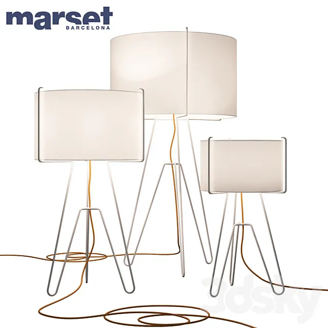 Marset _ 3×3 3DModel Marset _ 3×3 3DModel