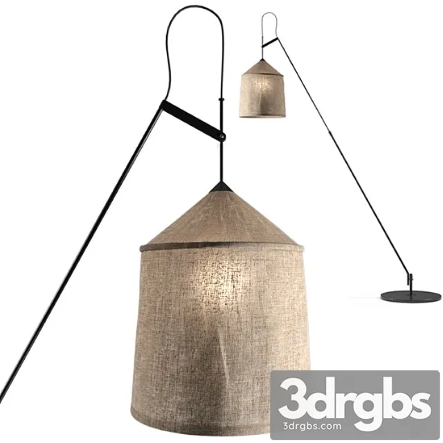 Marset jaima p307 outdoor floor lamp 3D Model Download