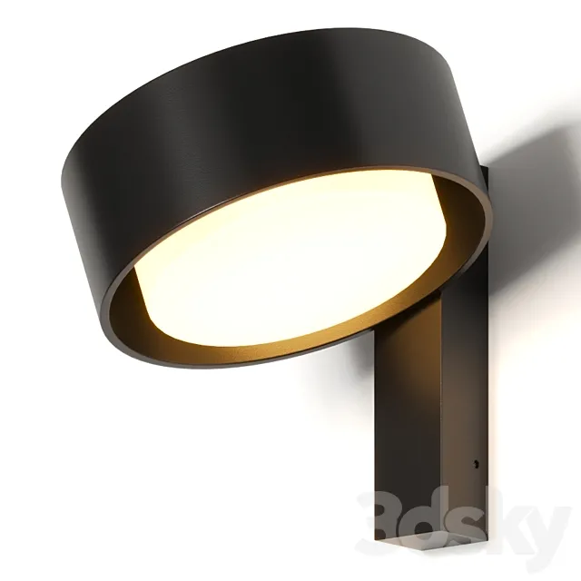 Marset Plaff-on Wall Lamp 3DModel Marset Plaff-on Wall Lamp 3DModel