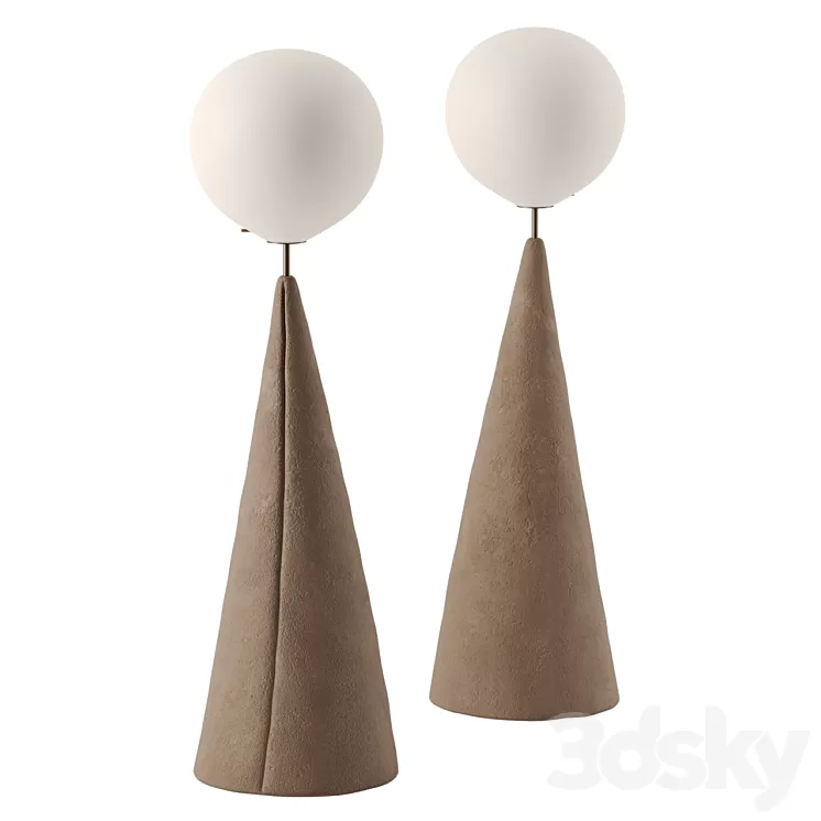 MARSHA Floor lamp by Pierre Yovanovitch 3D Model