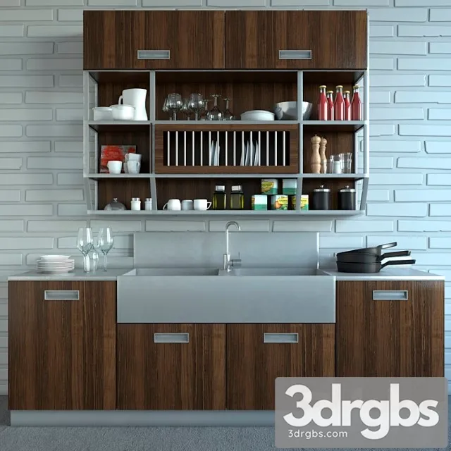 Marsha Tsucines Kitchen Lab 40 3D Model Download